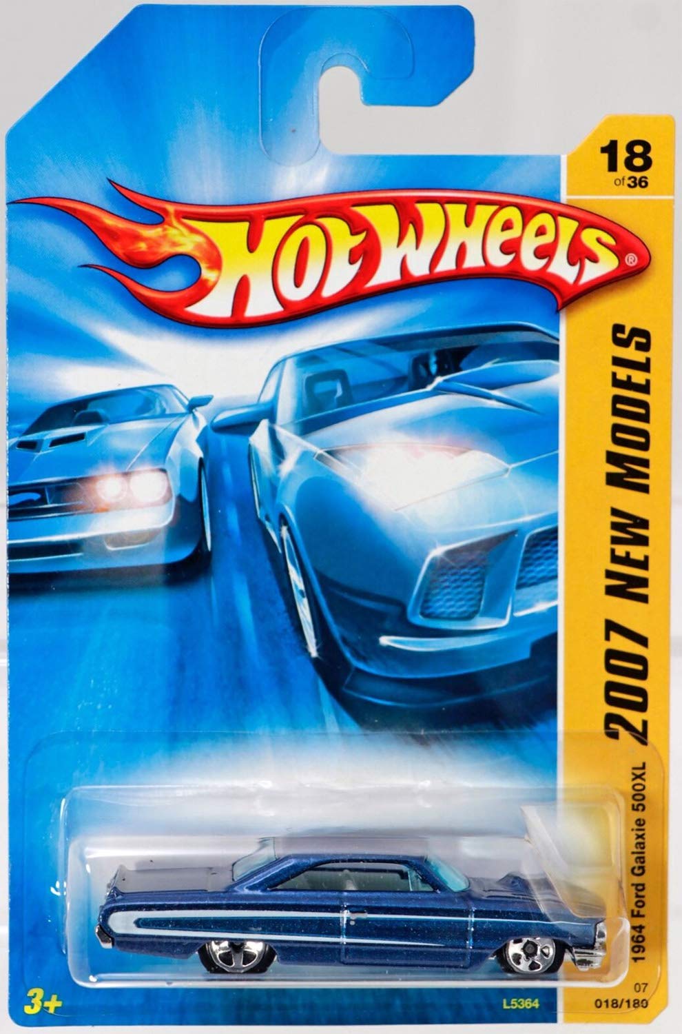 Amazon.com: Mattel Hot Wheels 2007 1964 Ford Galaxie 500XL : Toys